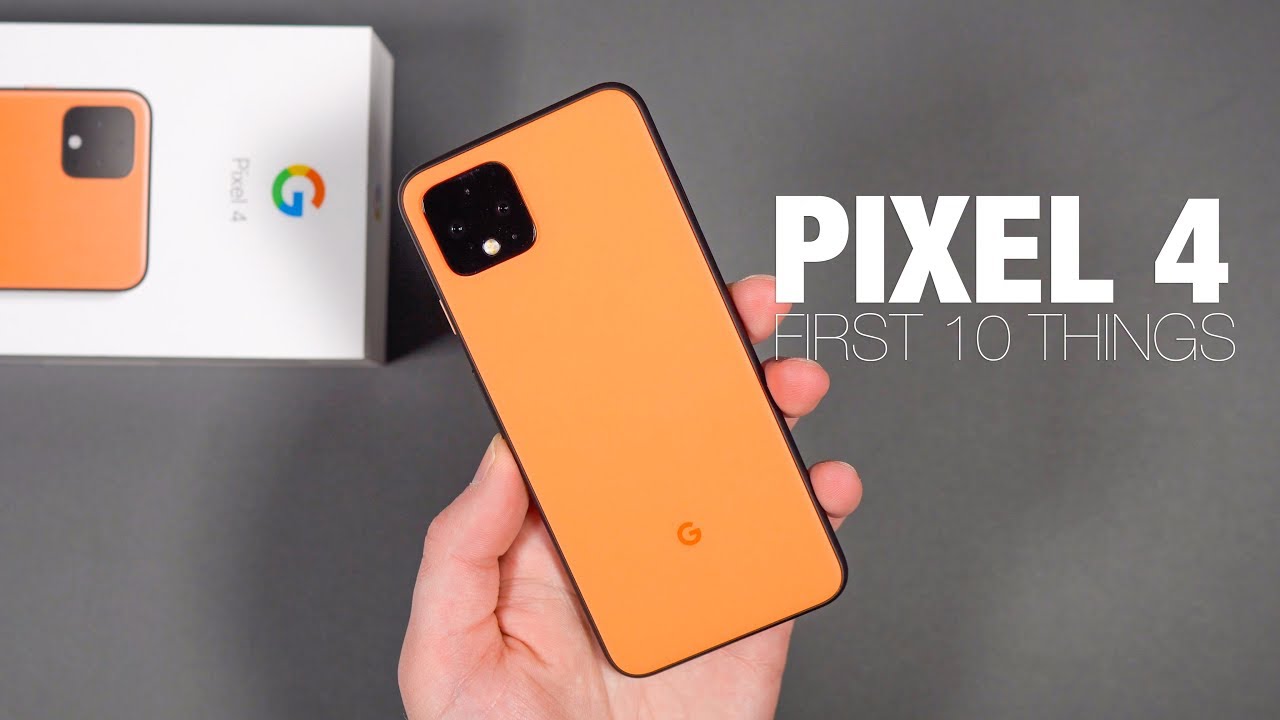 Pixel 4: First 10 Things to Do!