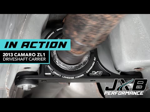 5th Gen Camaro ZL1 Driveshaft Behavior Before/After Installing JXB Performance Driveshaft Carrier
