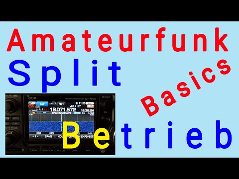 Amateurfunk Basics - Split Betrieb im Amateurfunk
