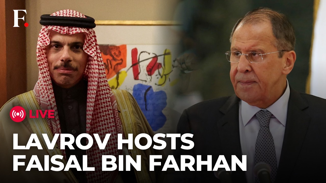 Russia Saudi Diplomatic Talks LIVE: Lavrov Meets Faisal Bin Farhan | Key Diplomatic Talks In Moscow