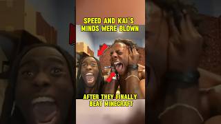 🚨 #Speed and Kai Cenat went absolutely bonkers after wrapping up their 5-day Minecraft marathon 😱