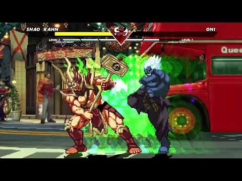 SHAO KAHN VS ONI | INSANELY EPIC M.U.G.E.N BATTLE.