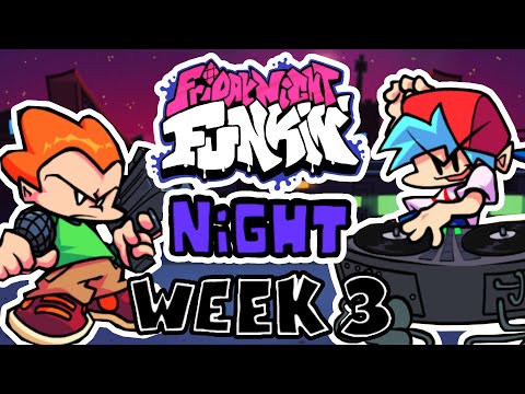 Friday Night Funkin' WEEK 3 ERECT - NIGHT Difficulty (FULL COMBO + Full Week)
