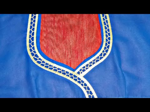 dori piping Back Neck Design For Blouse || Video