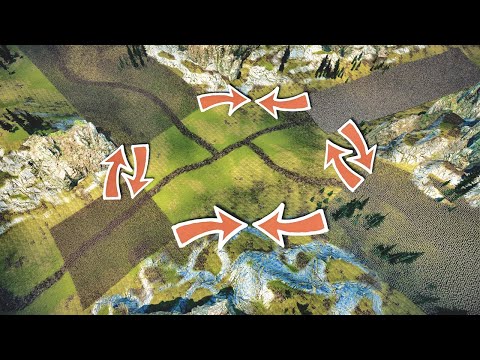 Crossroads Battle: Generals - Orcs - Zombies - Saxons - UEBS 2