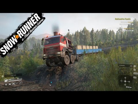 SnowRunner Contract Radioactive Fossils Taymyr Drowned Lands