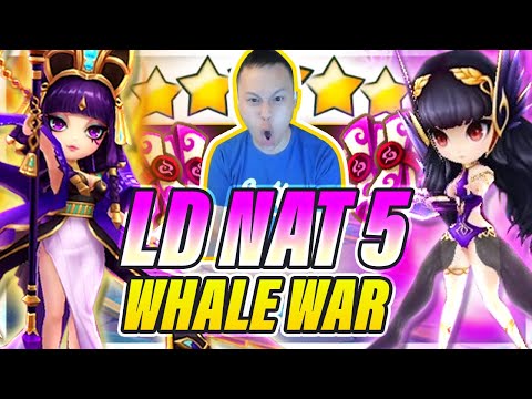 DOUBLE LD Nat 5 Whale Wars! - Light & Dark ONLY! Who Will Win?!
