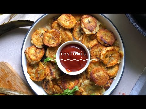 Tostones | Fried Raw banana | easy snack recipe | monsoon snacks | by Chef Nehal Karkera