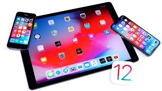 Смотрим iOS 12 Beta 1 на iPhone 5S, iPad Pro и iPhone X