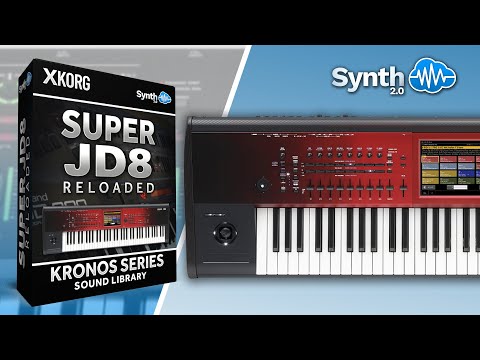 SUPER JD8 RELOADED  (ROLAND JD800) SOUND BANK | DEMO PART 4 | KORG KRONOS