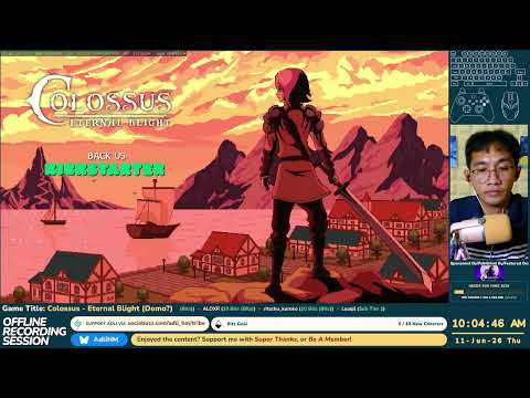 Colossus: Eternal Blight (Demo?) - First Impression - Gameplay #PressEngine