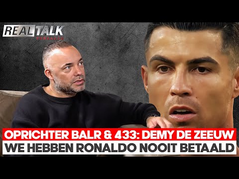 Demy de Zeeuw: CRISTIANO RONALDO HEBBEN WE NOOIT BETAALD