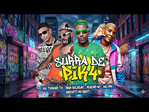 MC SEIA BOLADÃO, ADIDAS NG, MC THOMAS TH E MC GW - SURRA DE PlKA - REMIX BREGA FUNK