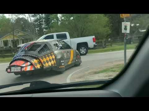 Aerodynamic Tuft testing on 1993 Civic EG " Dumpster Fire"#tufttesting #aerodynamics #dumpsterfire