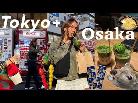 JAPAN VLOG! 🍡🍵 (matcha, vintage shopping, street food + sightseeing!)
