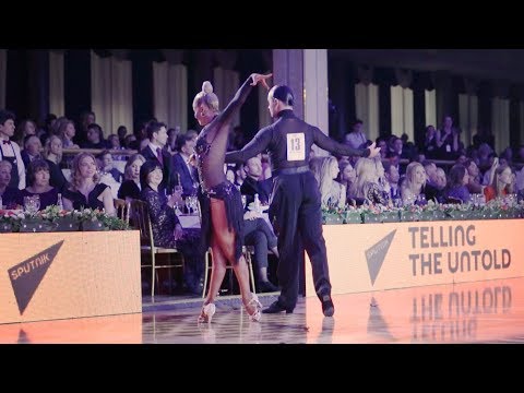 Markku Hyvarinen - Disa Kortelainen, FIN | 2019 WDC European Pro Latin - R1 Chacha