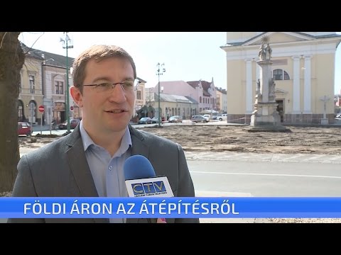 Földi Áron a Szentháromság tér átépítéséről