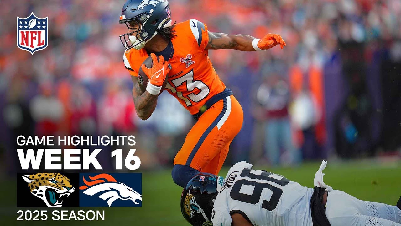 Jacksonville Jaguars vs. Denver Broncos Game Highlights | NFL 2025 Season Week 16