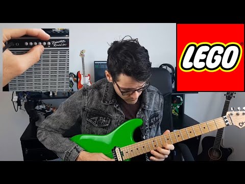 LEGO guitar amplifier