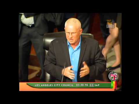 Bill Rosendahl - City Council Adjourning Motion