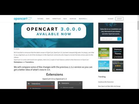 Opencart 3.0 review - is it time to jump from Opencart 2?