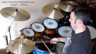 Video thumbnail for Istanbul Mehmet Traditional Thin Crash 18" by Dlikin Drums Production