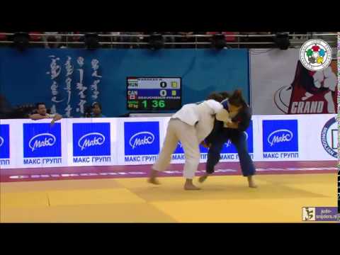 Judo 2014 Grand Prix Ulaanbaatar: Karakas (HUN) - Beauchemin Pinard (CAN) [-57kg] semi-final