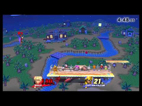 SM4SH WII U: TDS l Ozi(C. Falcon) vs TDS l Erik(Shulk) - Friendly - Online