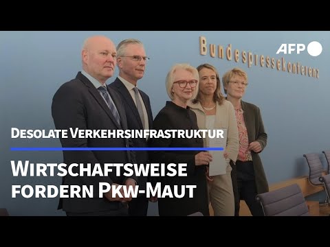 Wirtschaftsweise fordern Pkw-Maut und mehr Klimaschutz im Verkehr | AFP