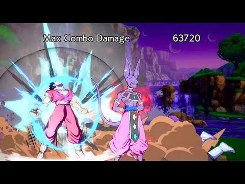 The Most Damage Possible in a FighterZ Combo....
