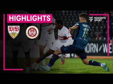 VfB Stuttgart II - Wehen Wiesbaden | Highlights 3. Liga | MAGENTA SPORT