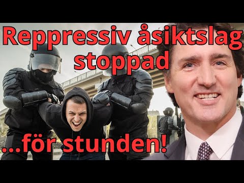 Miljonböter för "fel" åsikt - Faller censurlag med Trudeau?