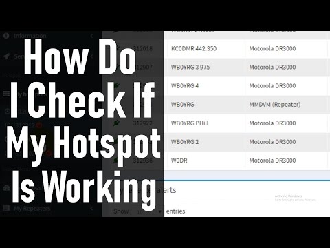 How to know if your DVMEGA HotSpot is working on Brandmeister