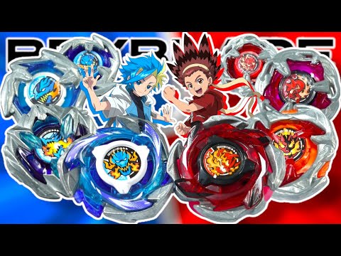 ALL DRAN BEYS vs ALL HELLS BEYS | Jaxon VS Robin | BEYBLADE X