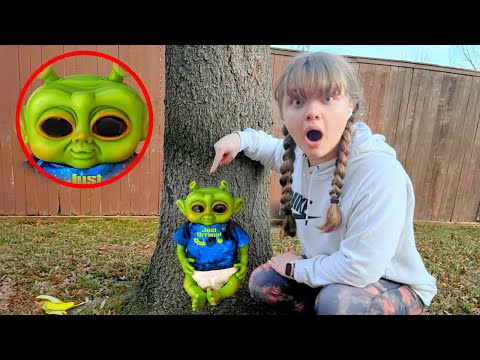 WE fOUND a BABY ALIEN! (Fictional Skit)