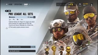 Y5S1 Pro League Set Bundles - Rainbow Six Siege