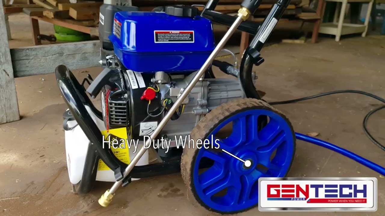 How to PDI and Start your 2700 PSI 186 Bar Petrol Pressure Washer