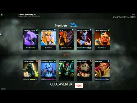 CDEC.A vs Newbee - Game 1 - Shanghai Major Qualifiers