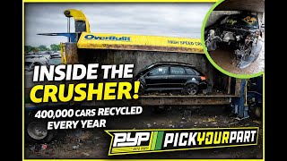 Inside the Crusher | How Pick Your Part Recycles 400,000 Vehicles a Year