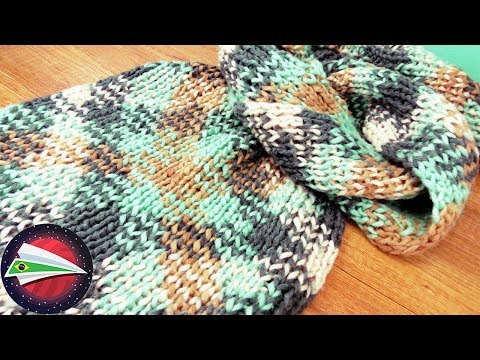 Color Pooling | XXL Cachecol de Crochê para o Outono Tricot com lã da Woolly Hugs Plan