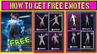 How to get free Emotes | Get Free items pubg mobile  | Pubg mobile tips and tricks | DriCornGamer