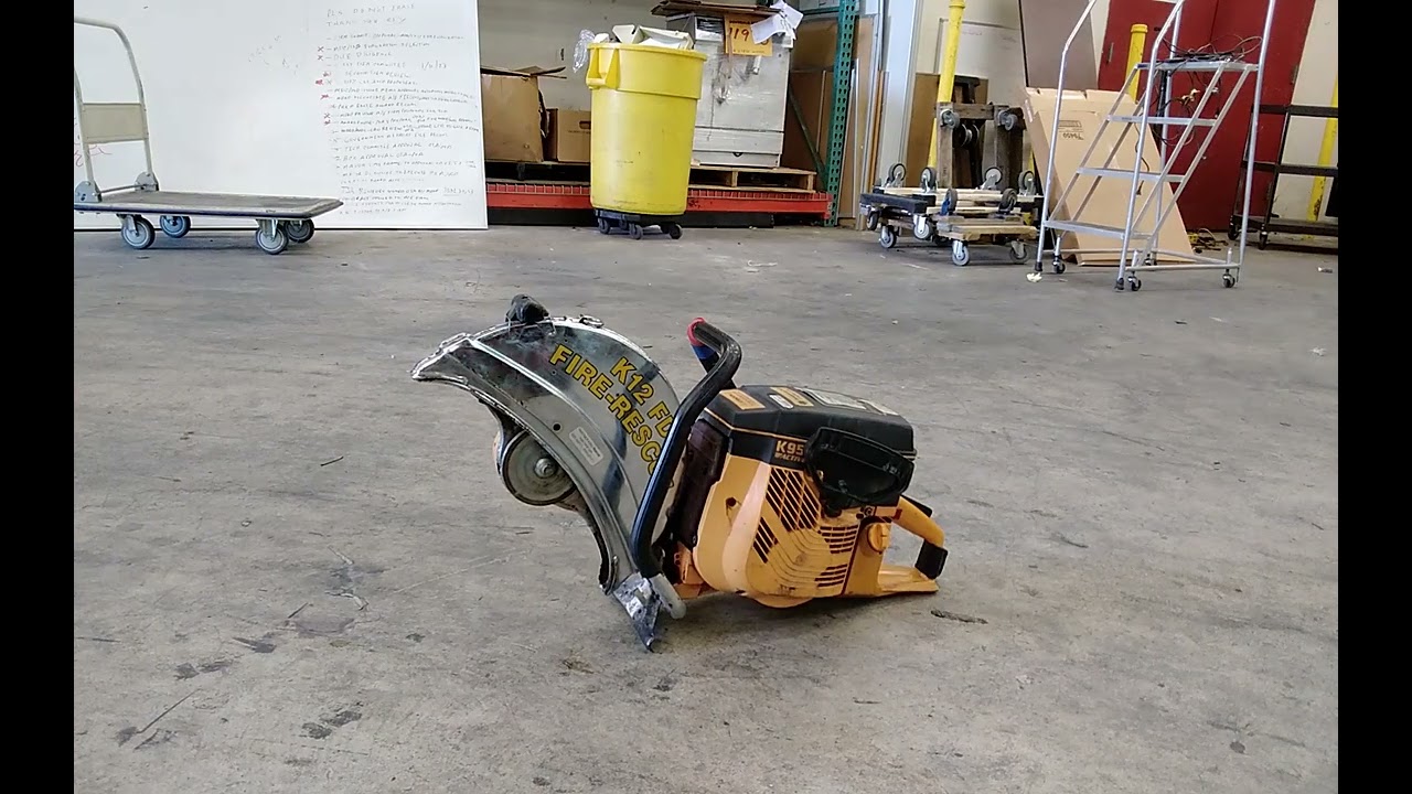 Partner K950 Active concrete cut-off-saw, Gasoline powered Partner K950 Active concrete cut-off-saw, Gasoline powered