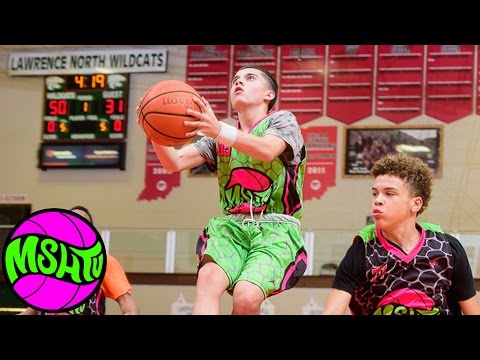 Justin Dunning shows VISION at 2015 MSHTV Camp - Class of 2020 Basketball