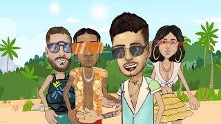 Reykon - Latina [Remix] feat. Tyga | Becky G | Maluma (Official video)