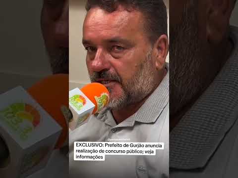 EXCLUSIVO: Prefeito de Gurjão anuncia realização de concurso público; veja informações