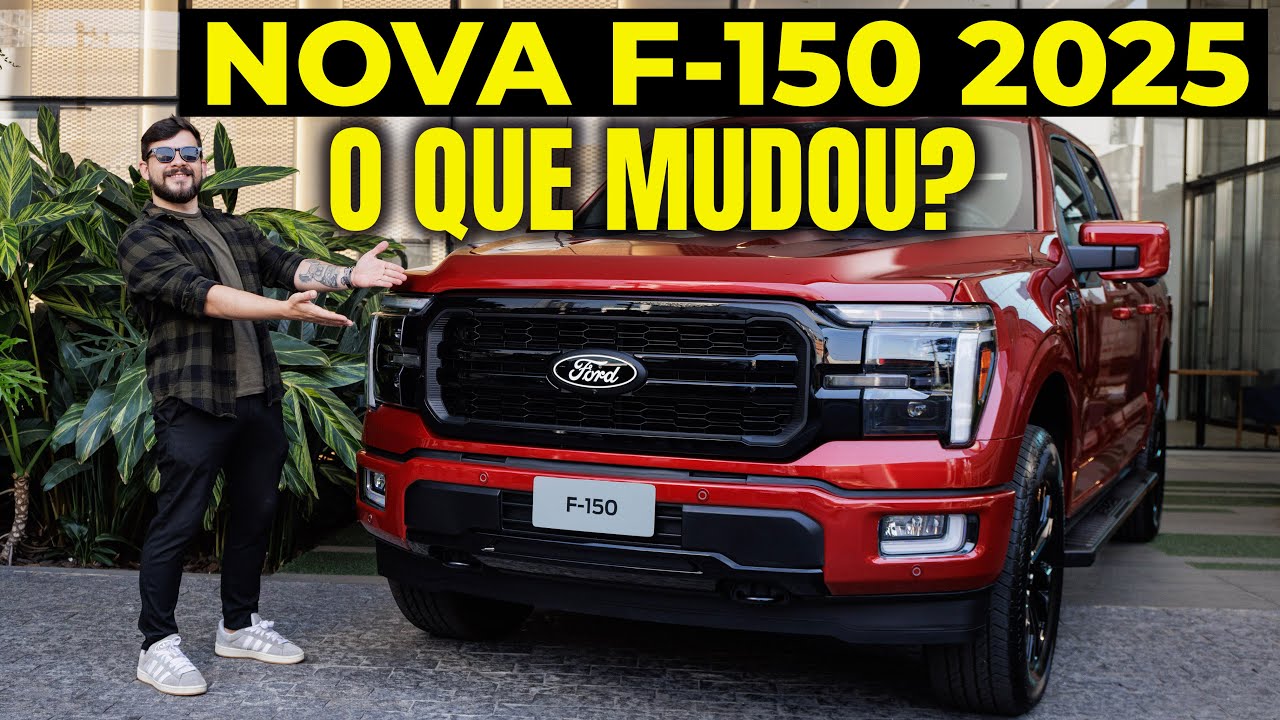 FORD F-150 2025: O que mudou na picape mais vendida do mundo?