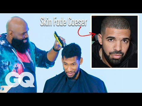 Drake's Skin Fade Caesar Haircut Recreated by a Master...