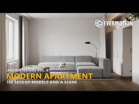Classy ArchViz Apartment - Archinteriors vol. 67