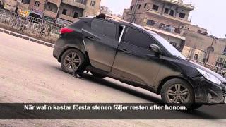 Dold kamera avslöjar: Livet inne i IS huvudstad Raqqa