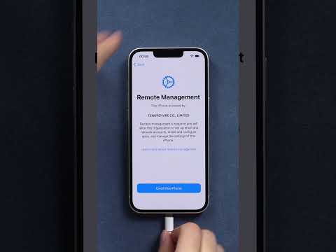 🤔How to Remove Remote Management iPhone Remove!! [MDM Remove] Don't tell Anyone!! #mdm #shorts